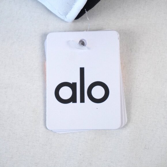 ALO Yoga Airlift Holographic Solar Visor w/ Adjustable Buckle in White OS - NWT - Picture 8 of 10